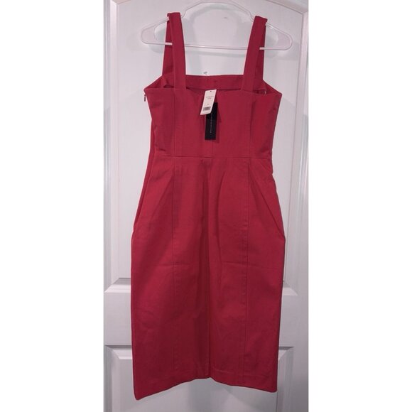 Summer‎ Dress Size 6 Banana Republic Watermelon Color Fast Shipping! Brand New - Picture 1 of 4